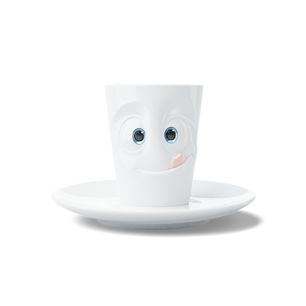 Espresso-Mug mit Henkel Lecker - Movie Edition, 80 ml